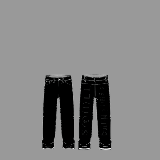 regular cut jeans